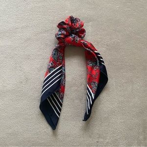 urban outfitters silk scarf scrunchie